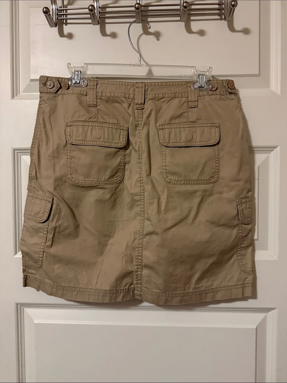 J. CREW Khaki Cargo Pocket Skirt